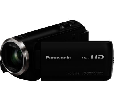 PANASONIC HC-V180EB-K Traditional Camcorder - Black PANASONIC HC-V180EB-K Traditional Camcorder - Black